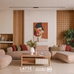 Corner Living Room Set – LATTE