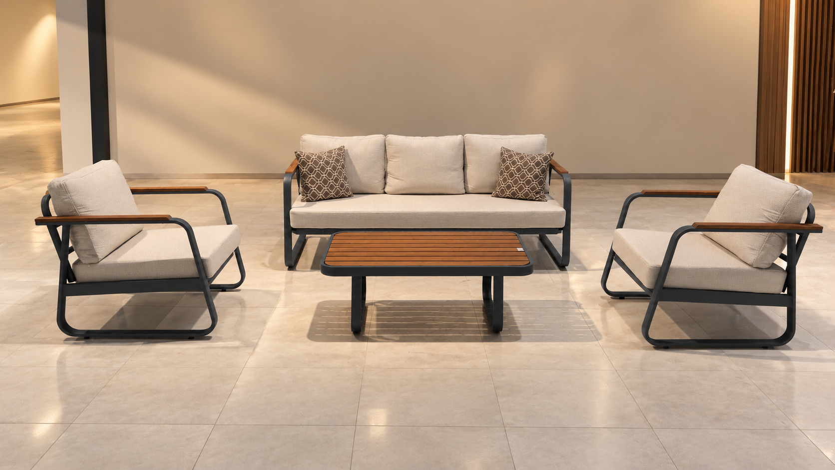 RI1 GARDEN SOFA SET-RIO - Image 1